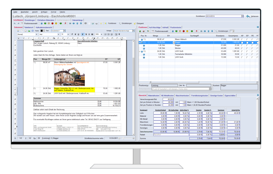 OPTIMUS - OPTIMUS - Kalkulationssoftware