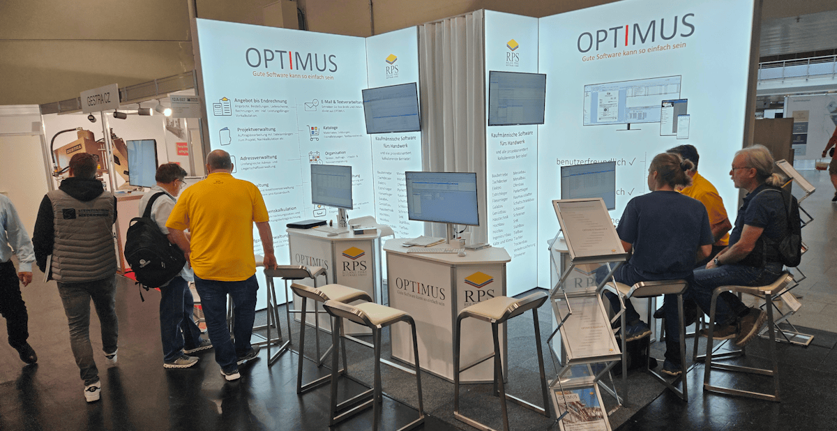Messestand HolzHandwerk Holz-Handwerk Messe 2026 in Nürnberg
