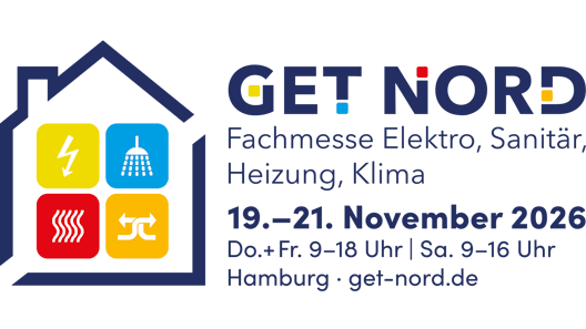 GET NORD 2026 Fachmesse Elektro, Sanitär, Heizung, Klima in Hamburg